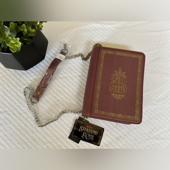 Netflix Handbags - NWT Shadow and Bone Book Crossbody Handbag Purse